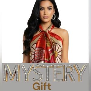 🆕🎁Luxury Satin Scarf Top